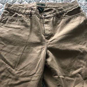 Ralph Lauren Crop Khakis